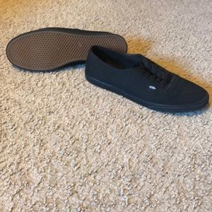 Black Authentic Vans